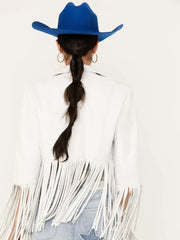 Cripple Creek Women’s Cropped Fringe Jacket