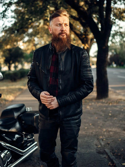 Men’s Cafe Racer Jacket