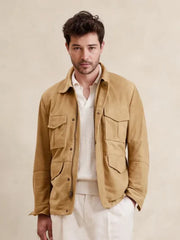 Mens Suede Leather Jacket