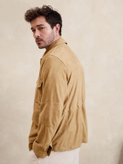 Mens Suede Leather Jacket