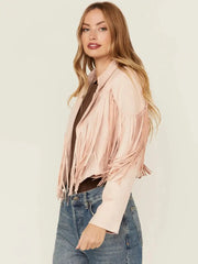 Saints & Hearts Women’s Fringe Jacket