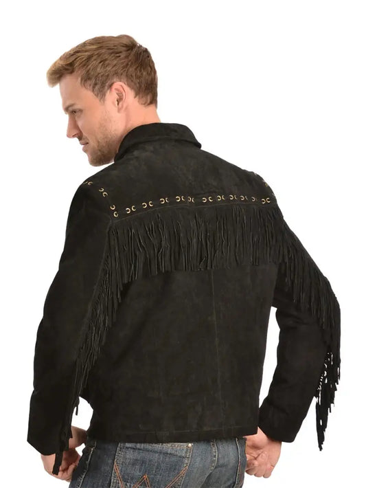 Scully Boar Suede Fringe Jacket