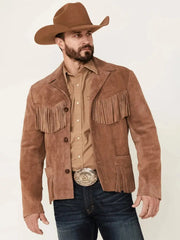 The Giant Fringe Suede Leather Jacket