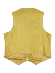 Vintage 70s Western Suede Leather Vest
