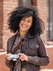 Women’s Bomber Leather Jacket